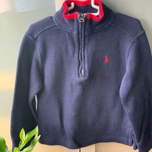Polo by Ralph Lauren 3/4 Zip Pullover Sweater